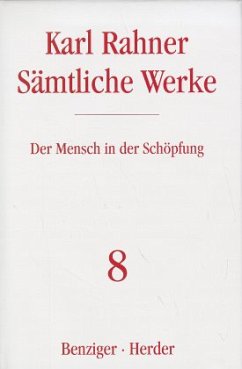 Karl Rahner Sämtliche Werke / Sämtliche Werke 8 - Rahner, Karl