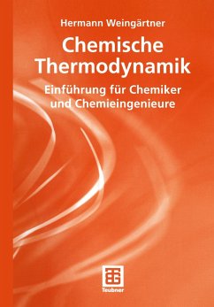 Chemische Thermodynamik - Weingärtner, Hermann