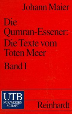 Cover Die Qumran-Essener, Die Texte vom Toten Meer