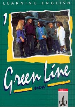 Cover Schülerbuch, Klasse 5 / Learning English, Green Line New Tl.1