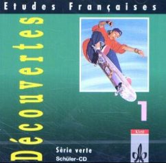1 Audio-CD zum Schülerbuch / Etudes Francaises, Decouvertes, Serie verte Bd.1