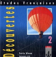 1 Audio-CD zum Schülerbuch / Etudes Francaises, Decouvertes, Serie bleue Bd.2