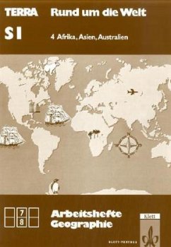 Cover Afrika, Asien, Australien / TERRA Arbeitshefte Geographie, Rund um die Welt Bd.4