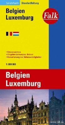 Cover Belgien, Luxemburg; Belgique, Luxembourg/Falk Pläne