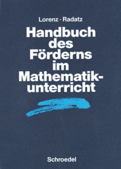 Handbuch des Förderns im Mathematikunterricht - Lorenz, Jens H.; Radatz, Hendrik