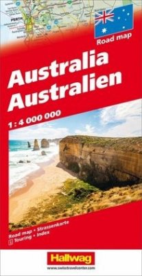 Australien; Australia; Australie/Hallwag Straßenkarten