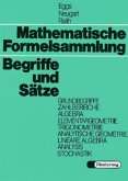 Mathematische Formelsammlung, Begriffe und Sätze