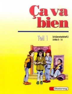 Cover Schülerarbeitsheft / Ca va bien Tl.1, Bd.2