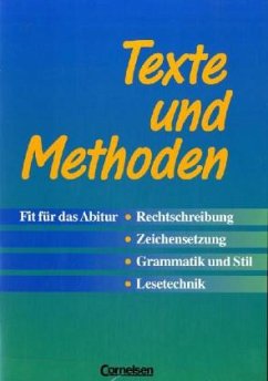 Texte und Methoden, Fit für das Abitur