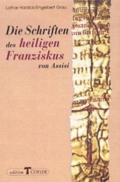 Cover Die Schriften des heiligen Franziskus von Assisi