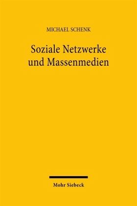 Soziale Netzwerke und Massenmedien Soziale Netzwerke und Massenmedien