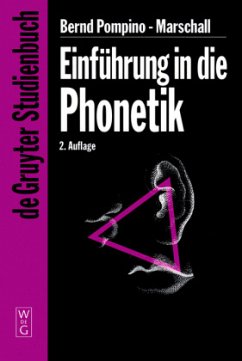 Einführung in die Phonetik - Pompino-Marschall, Bernd