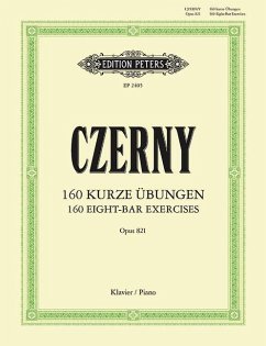 160 kurze Übungen op. 821 - Czerny, Carl