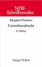 Umweltstrafrecht - Kloepfer, Michael / Vierhaus, Hans-Peter