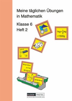 Meine täglichen Übungen in Mathematik - 6. Schuljahr / Meine täglichen Übungen in Mathematik H.2