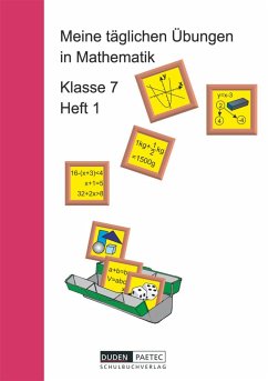 Meine täglichen Übungen in Mathematik Klasse 7 Heft 1 - Schulze, Wolfgang;Lehmann, Karlheinz
