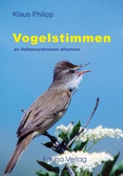 Vogelstimmen an Volksmundversen erkannt - Philipp, Klaus