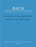 Klavierbüchlein für Anna Magdalena Bach (1725), Klavier