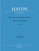 Missa brevis St. Joannis de deo Hob.XXII:7 für Soli, Chor und Orchester Klavierauszug