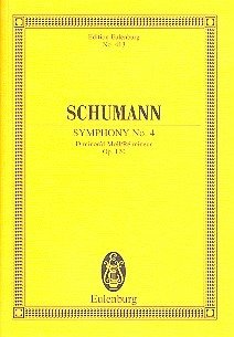 Cover Schumann, R: Sinfonie Nr. 4 d-Moll