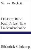 Das letzte Band. Krapp's Last Tape. La dernière bande Das letzte Band. Krapp's Last Tape. La dernière bande