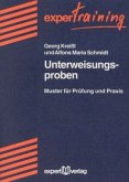 Unterweisungsproben