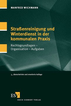 Cover Straßenreinigung und Winterdienst in der kommunalen Praxis