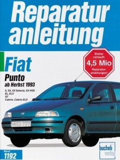 Cover Fiat Punto ab Herbst 1993