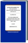 Die Sozialpolitik in den letzten Friedensjahren des Kaiserreiches 1905-1914 / Quellensammlung zur Geschichte der deutschen Sozialpolitik 1867 bis 1914 Abt.4, Bd.3/2 Die Sozialpolitik in den letzten Friedensjahren des Kaiserreiches 1905-1914 / Quellensammlung zur Geschichte der deutschen Sozialpolitik 1867 bis 1914 Abt.4, Bd.3/2