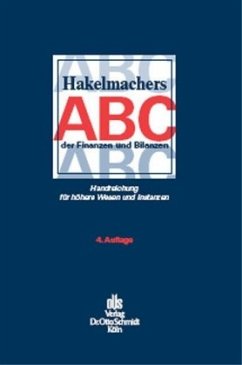 Hakelmachers ABC der Finanzen und Bilanzen - Hakelmacher, Sebastian