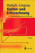 Kosten- und Erlösrechnung - Hoitsch, Hans-Jörg / Lingnau, Volker