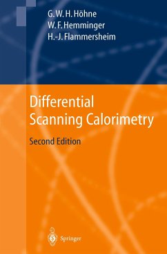 Differential Scanning Calorimetry - Höhne, Günther;Hemminger, Wolfgang F.;Flammersheim, H.-J.