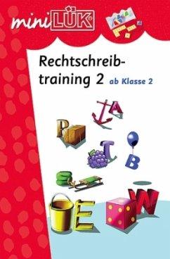 Cover Rechtschreibtraining / miniLÜK Deutsch, Tl.2