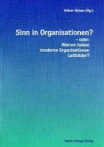 Sinn in Organisationen? Sinn in Organisationen?