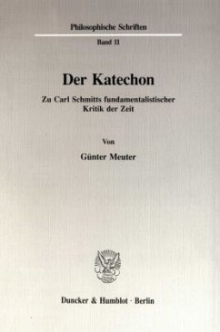 Der Katechon. - Meuter, Günter