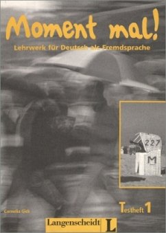 Cover Testheft / Moment mal!, neue Rechtschreibung Bd.1