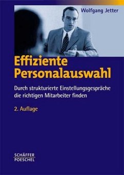 Effiziente Personalauswahl - Jetter, Wolfgang