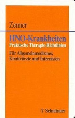 HNO-Krankheiten - Zenner, Hans-Peter