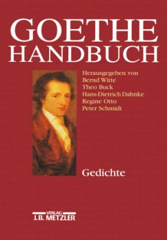 Cover Gedichte/Goethe-Handbuch, 1. Bd. (insg. 4 Bde. in 5 Tl.-Bdn. u. Register)