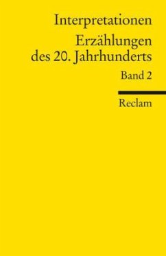 Erzählungen des 20. Jahrhunderts