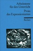 Prosa des Expressionismus