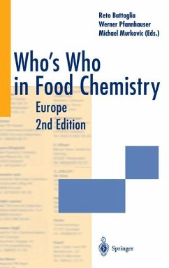 Who's Who in Food Chemistry - Battaglia, Reto / Pfannhauser, Werner / Murkovic, Michael (eds.)