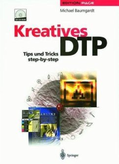 Kreatives DTP, m. CD-ROM - Baumgardt, Michael