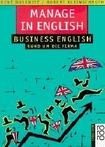 Manage in English - Bosewitz, René; Kleinschroth, Robert