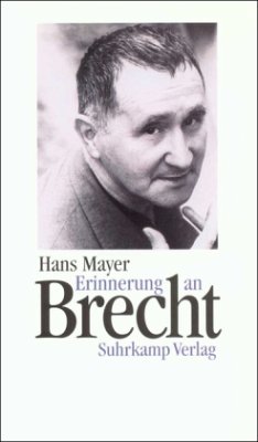 Erinnerung an Brecht - Mayer, Hans