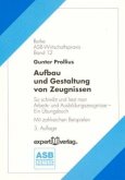 Aufbau und Gestaltung von Zeugnissen