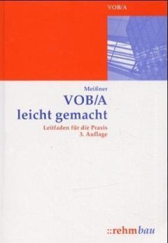 VOB/A leicht gemacht - Meißner, Barbara