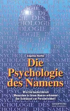 Die Psychologie des Namens - Hoefler, Angelika