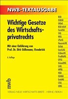 Cover Wichtige Gesetze des Wirtschaftsprivatrechts