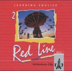 Cover 2 Schülerbuch-Audio-CDs / Learning English, Red Line New Tl.2